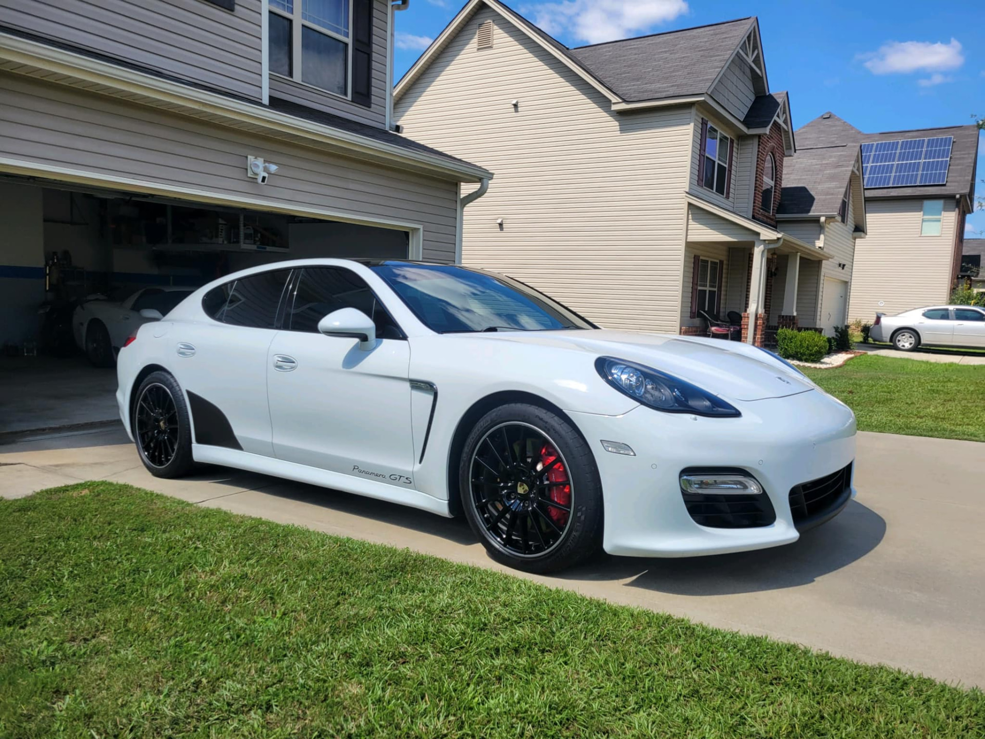 Porsche Panamera detailed at a customer home in Cleveland, Ohio